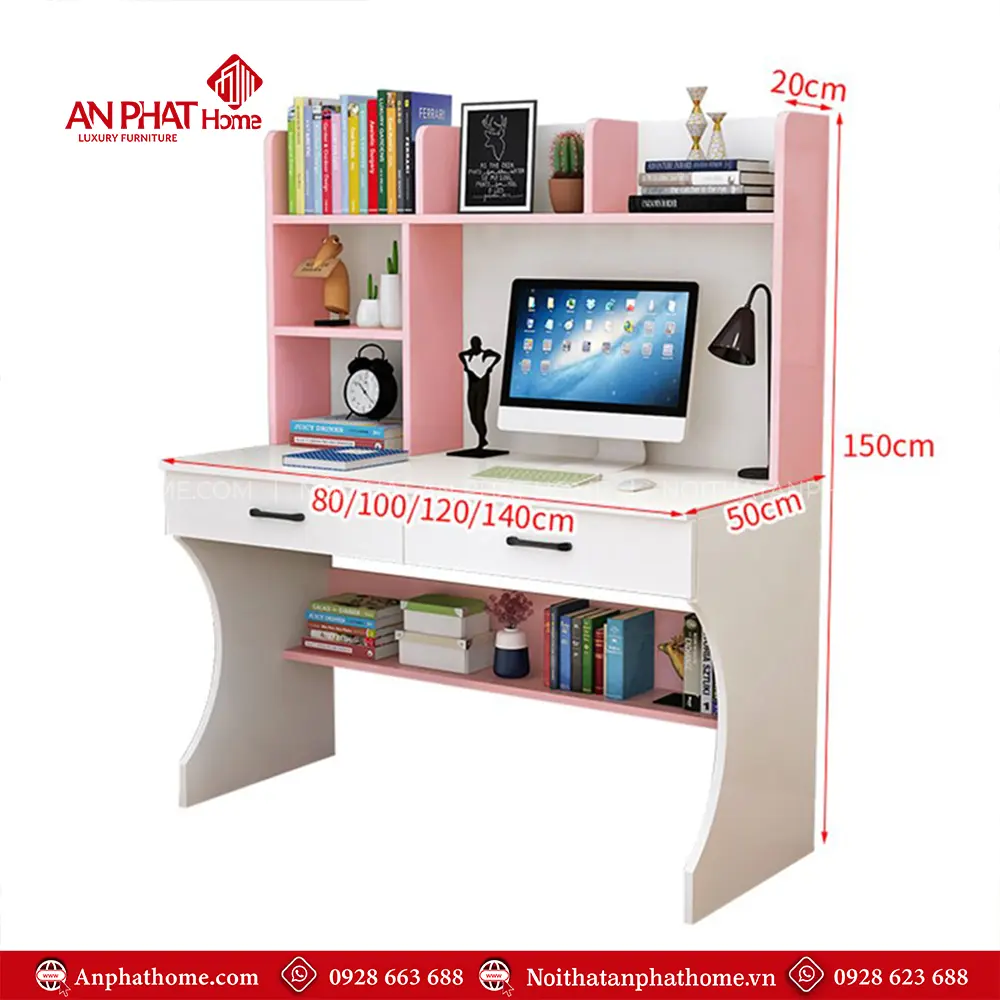 Bàn Học Cho Bé Hiện Đại B-2901 18 Bàn Học Cho Bé Hiện Đại B-2901