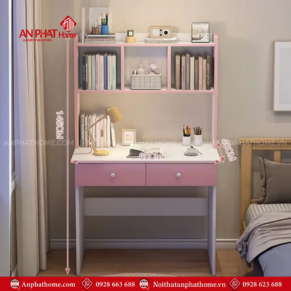 Bàn Học Hiện Đại Gỗ MDF B-2870 6 Bàn Học Hiện Đại Gỗ MDF B-2870