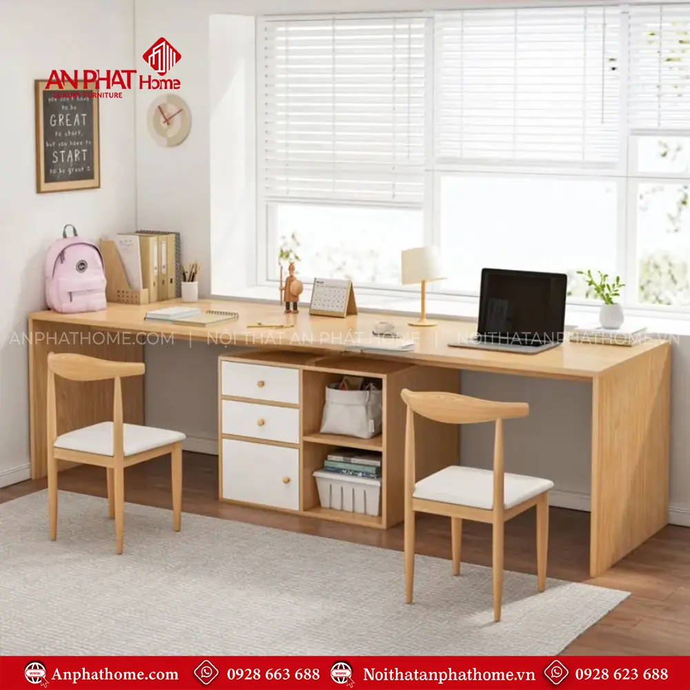 Bàn Học Sinh Đa Năng Gỗ MDF B-2907 5 Bàn Học Sinh Đa Năng Gỗ MDF B-2907