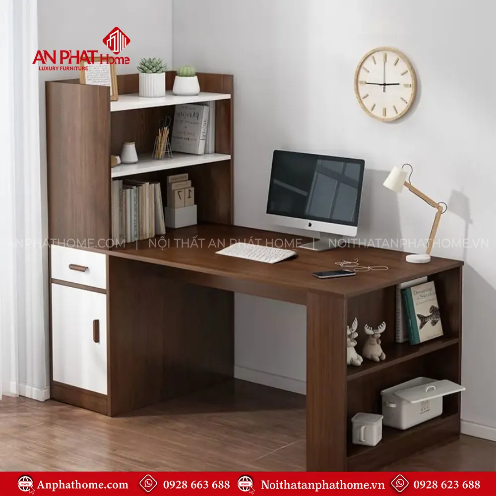 Bàn Làm Việc Gỗ MDF Kết Hợp Ngăn Để Đồ B-2873 15 Bàn Làm Việc Gỗ MDF Kết Hợp Ngăn Để Đồ B-2873