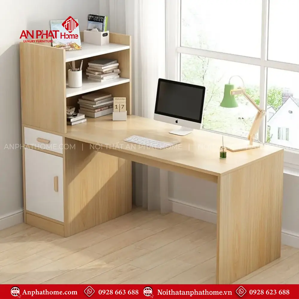 Bàn Làm Việc Gỗ MDF Kết Hợp Ngăn Để Đồ B-2873 13 Bàn Làm Việc Gỗ MDF Kết Hợp Ngăn Để Đồ B-2873