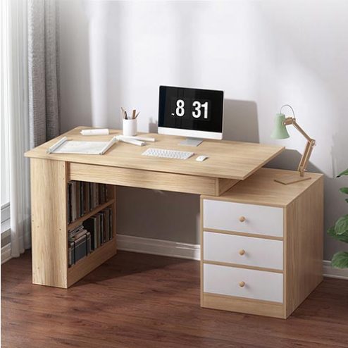 Bàn Làm Việc Hiện Đại Gỗ MDF B-2898