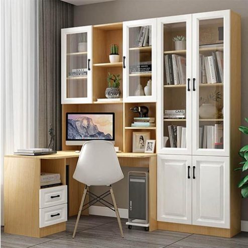 Bàn Làm Việc Kết Hợp Tủ Đa Năng B-2896