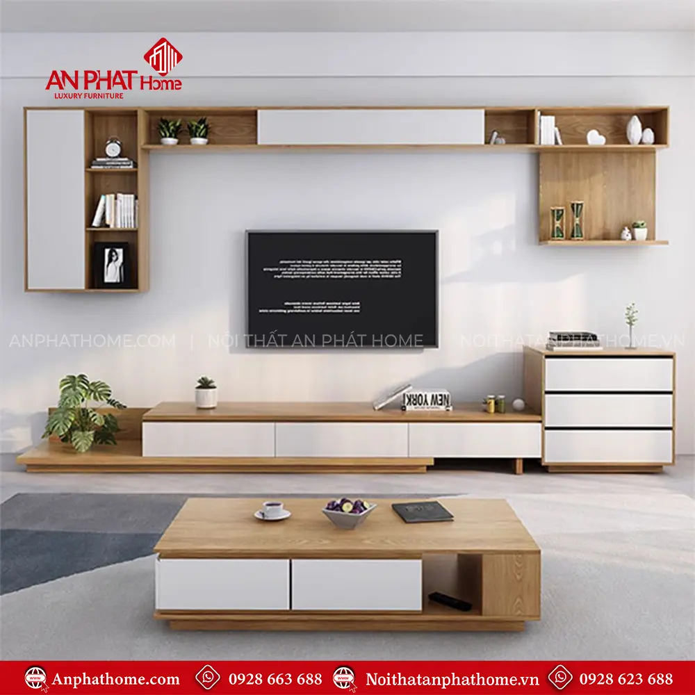 Mẫu Tủ Kệ Tivi Phong Cách Châu Âu T-5364 9 Mẫu Tủ Kệ Tivi Phong Cách Châu Âu T-5364