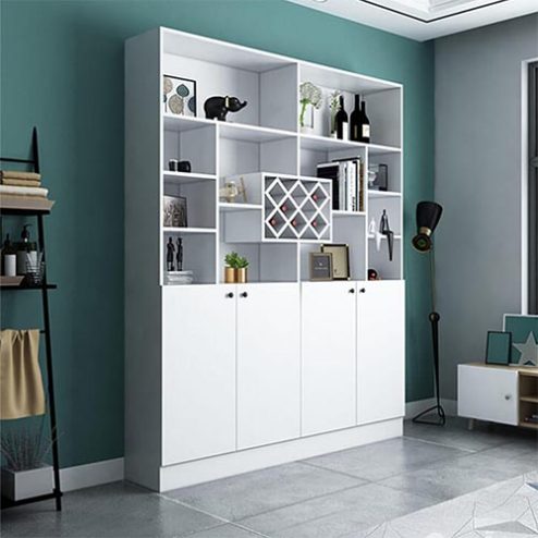 Mẫu Tủ Rượu Gia Đình Gỗ MDF T-5329