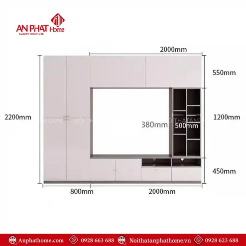 mau tu tivi go mdf hien dai t 537000001