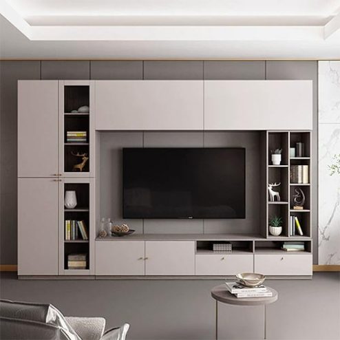Mẫu Tủ Tivi Gỗ MDF Hiện Đại T-5370