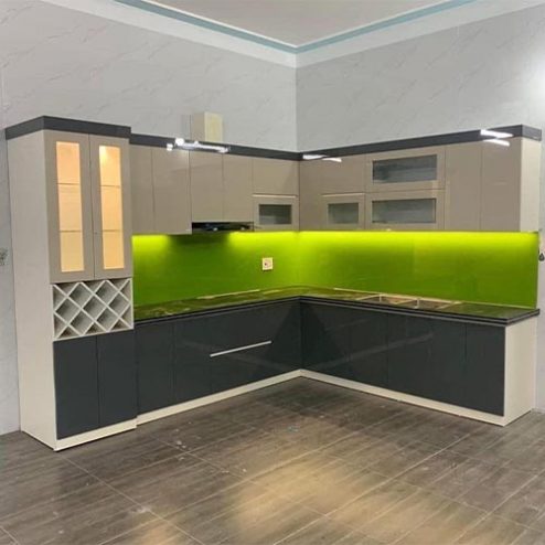 Tủ Bếp Acrylic Hiện Đại TB-921