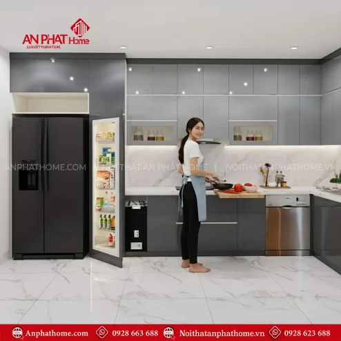 tu bep cao cap inox canh kinh hien dai tb 95600001