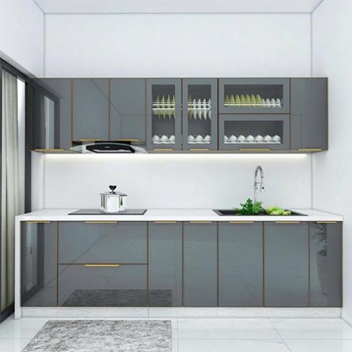 Tủ Bếp Đẹp Cho Nhà Chung Cư TB-1000