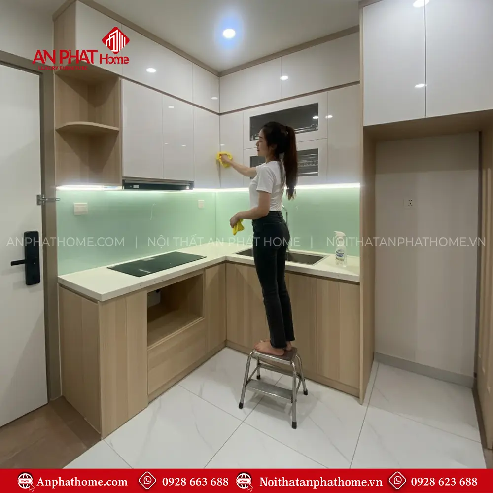 Tủ Bếp Gỗ Công Nghiệp TB-931 8 Tủ Bếp Gỗ Công Nghiệp TB-931