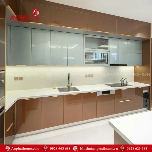 tu bep hien dai inox 304 canh kinh tb 98600004