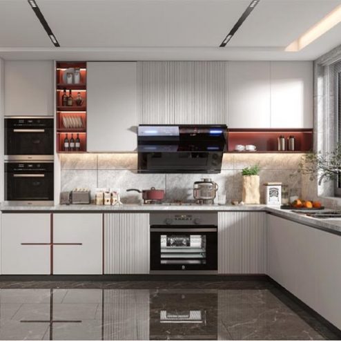 Tủ Bếp Hiện Đại Thiết Kế Sang Trọng TB-905