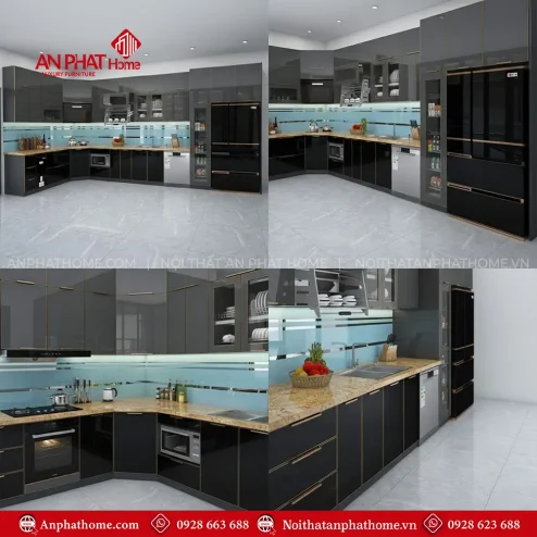 tu bep inox 304 canh kinh cao cap tb 94100001