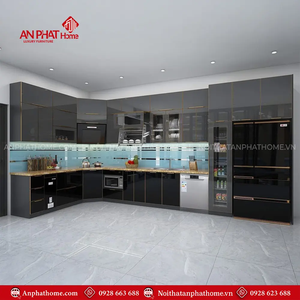 Tủ Bếp Inox 304 Cánh Kính Cao Cấp TB-941 7 Tủ Bếp Inox 304 Cánh Kính Cao Cấp TB-941