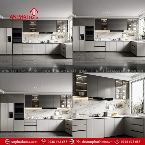 tu bep inox 304 cao cap canh kinh dep tb 94500002