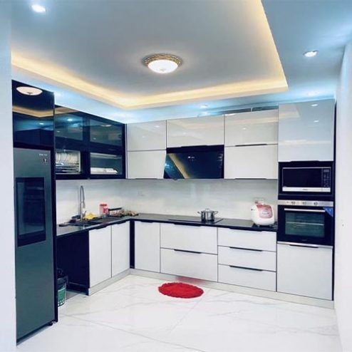 Tủ Bếp INOX Cánh Acrylic Cực Đẹp TB-916