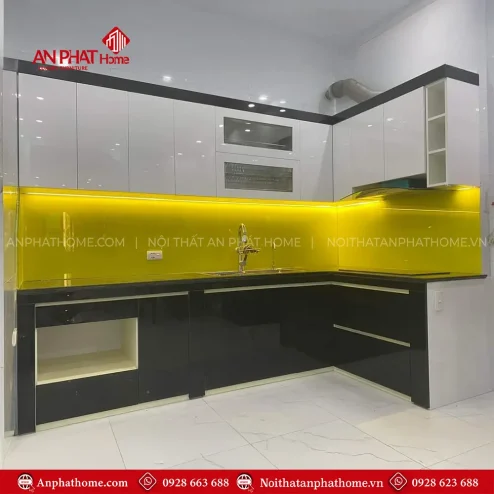 Tủ Bếp MDF Cánh Acrylic TB-919
