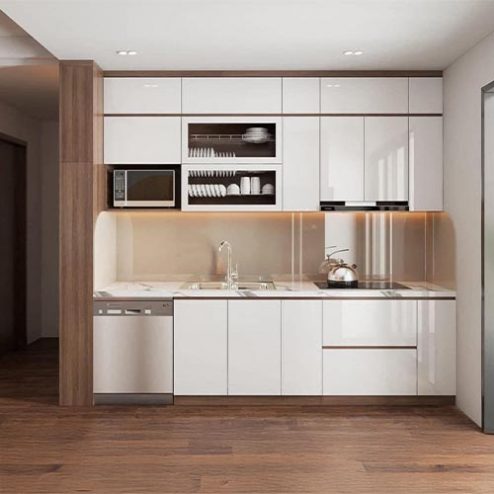 Tủ Bếp MDF Cốt Thái Hiện Đại TB-954