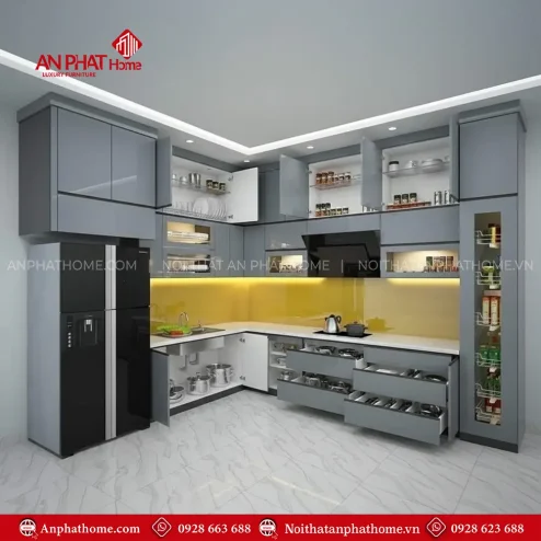 tu bep nhua picomat cao cap canh acrylic tb 90800002