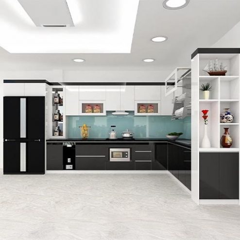 Tủ Bếp Nhựa Picomat Cao Cấp Hiện Đại TB-951