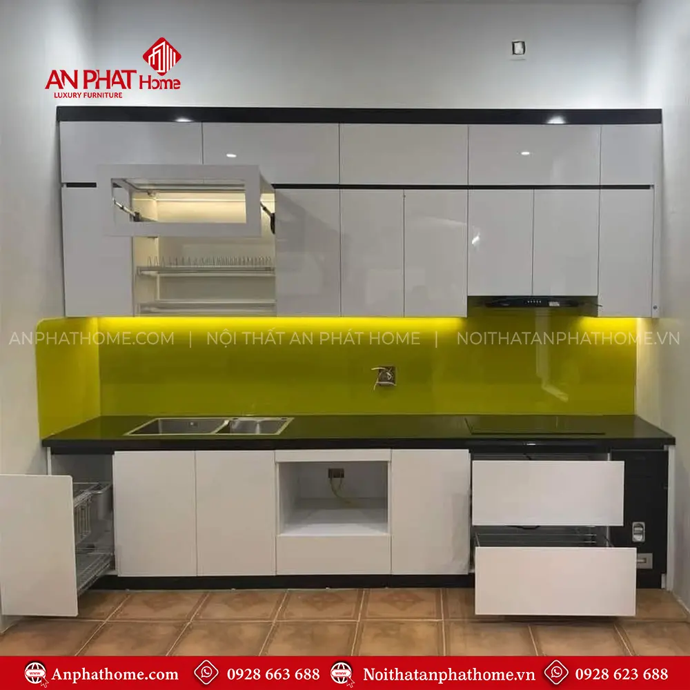 Tủ Bếp Nhựa Thiết Kế Hiện Đại TB-915 7 Tủ Bếp Nhựa Thiết Kế Hiện Đại TB-915