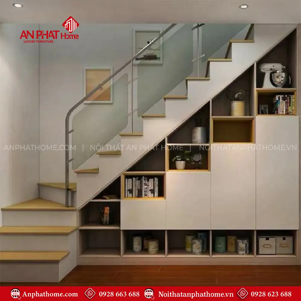Tủ Cầu Thang Hiện Đại T-5356 10 Tủ Cầu Thang Hiện Đại T-5356