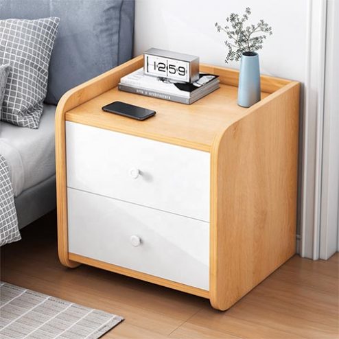 Tủ Đầu Giường Đẹp Gỗ Công Nghiệp T-5433