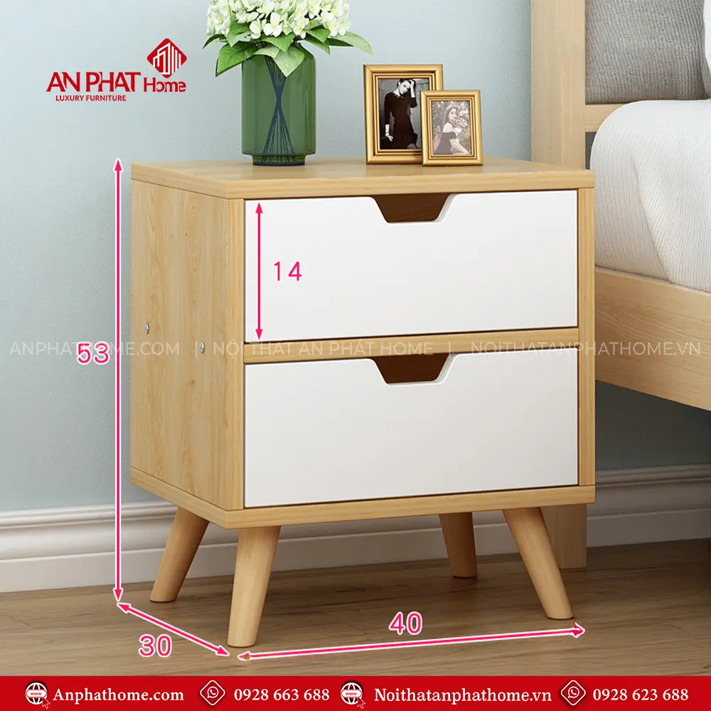 Tủ Đầu Giường Hiện Đại Cho Phòng Ngủ T-5435 8 Tủ Đầu Giường Hiện Đại Cho Phòng Ngủ T-5435