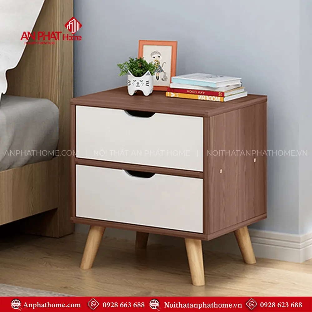 Tủ Đầu Giường Hiện Đại Cho Phòng Ngủ T-5435 9 Tủ Đầu Giường Hiện Đại Cho Phòng Ngủ T-5435