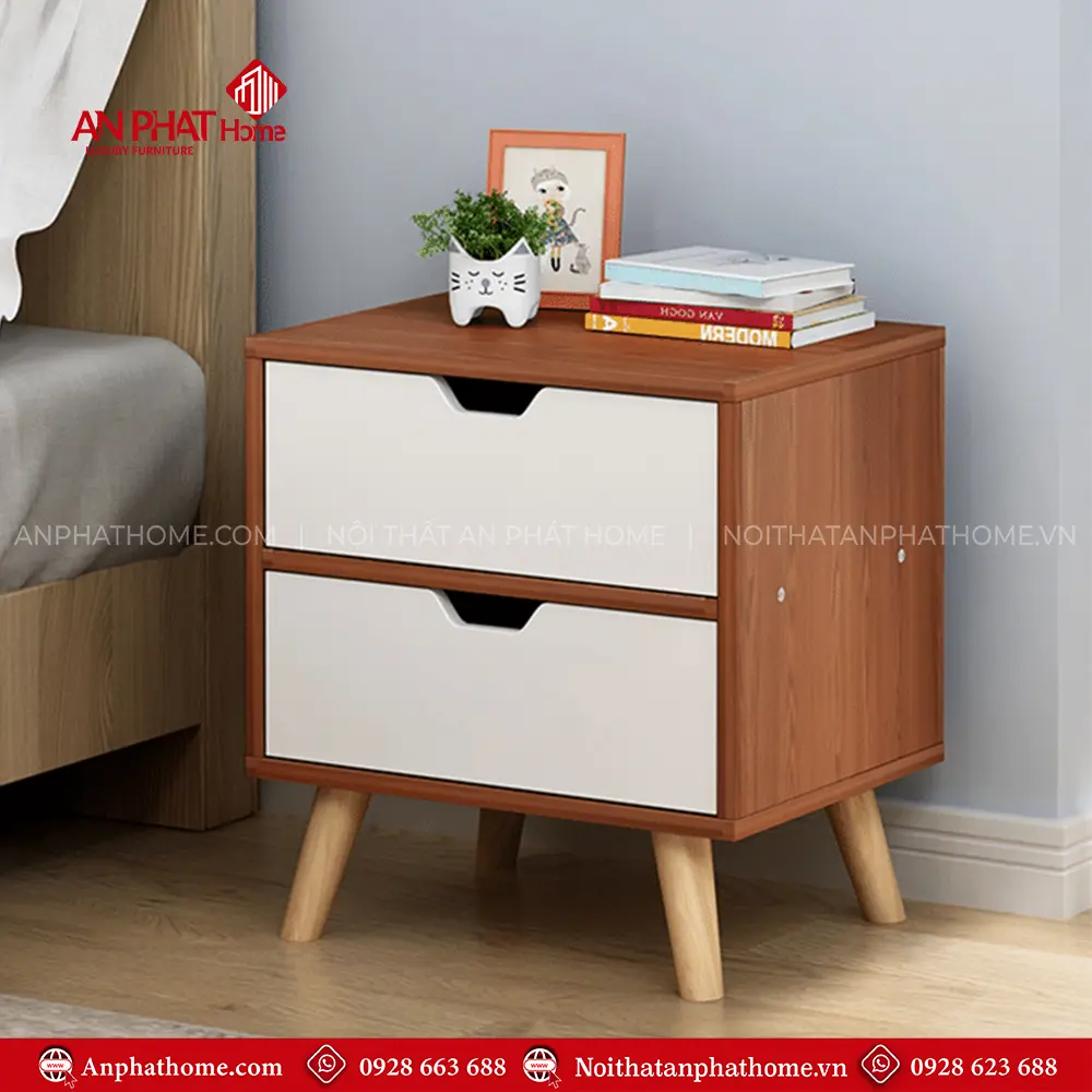 Tủ Đầu Giường Hiện Đại Cho Phòng Ngủ T-5435 7 Tủ Đầu Giường Hiện Đại Cho Phòng Ngủ T-5435