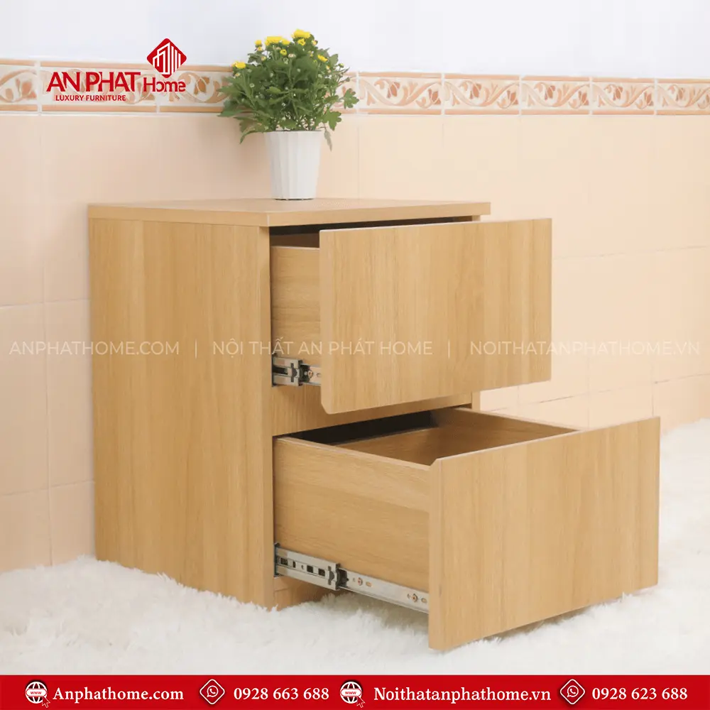 Tủ Kê Đầu Giường Gỗ Công Nghiệp T-5425 9 Tủ Kê Đầu Giường Gỗ Công Nghiệp T-5425
