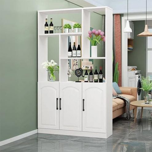 Tủ Kệ Ngăn Phòng Gỗ Công Nghiệp Hiện Đại T-5306