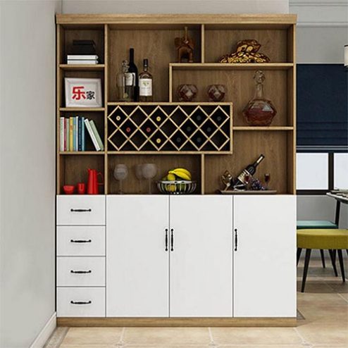 Tủ Rượu Gỗ Công Nghiệp Hiện Đại T-5335