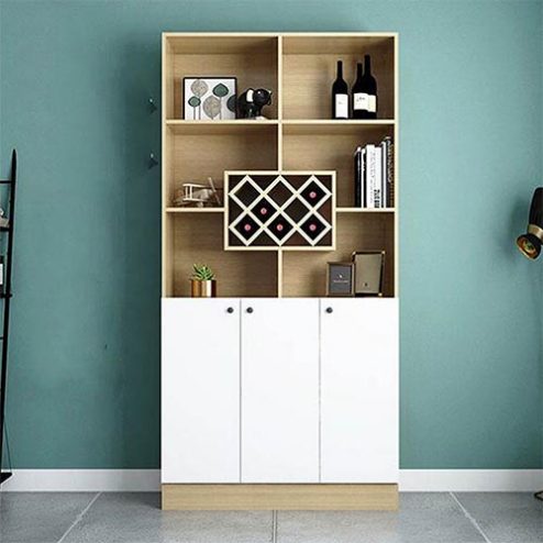 Tủ Rượu Gỗ MDF Hiện Đại T-5334