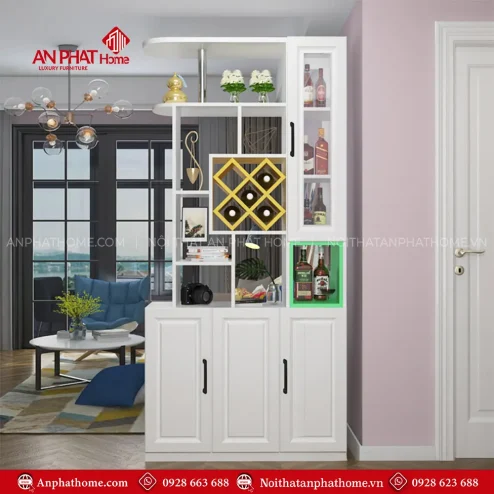 tu ruou ket hop ke trang tri t 532300008