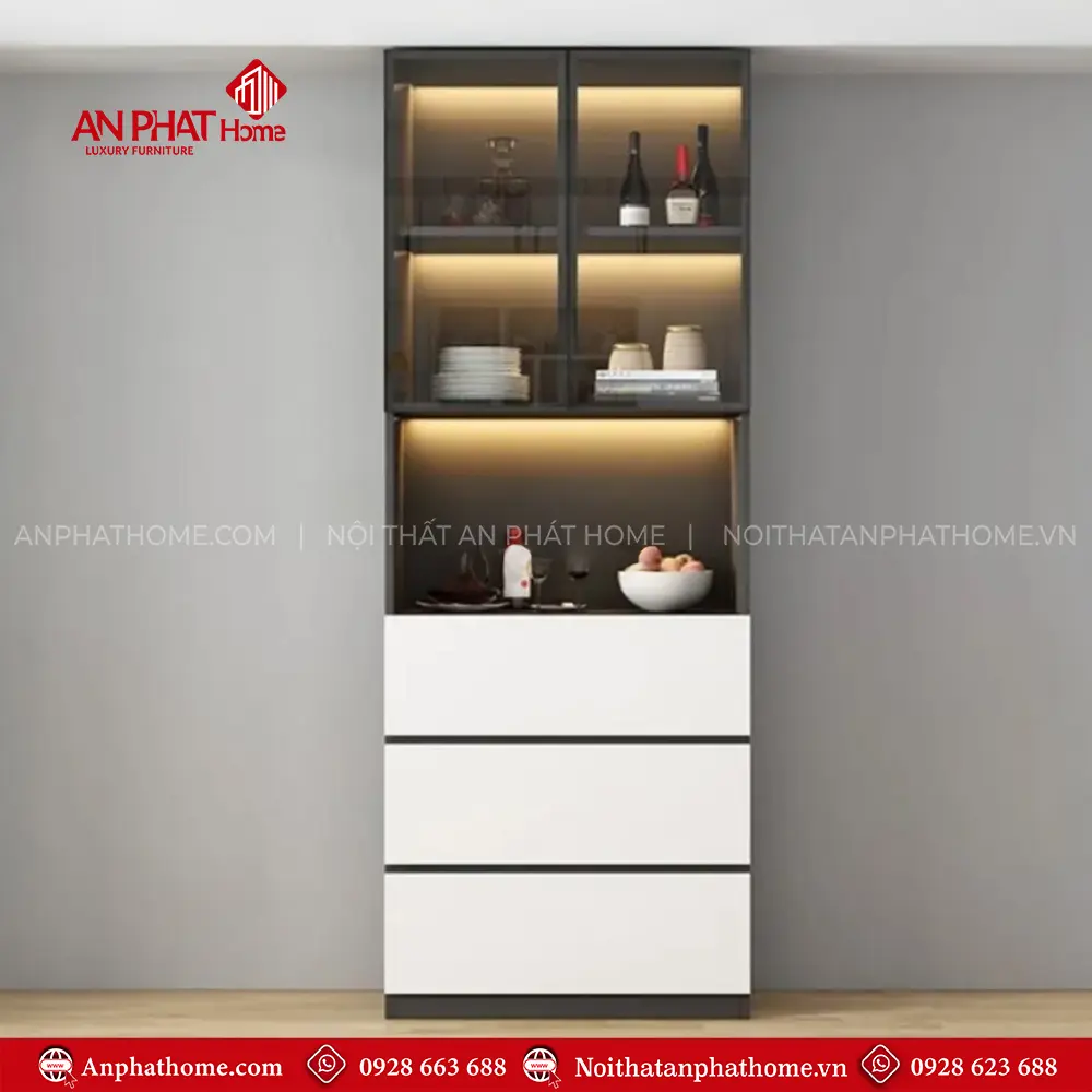 Tủ Rượu Kết Hợp Tủ Trang Trí Đa Năng T-5340 15 Tủ Rượu Kết Hợp Tủ Trang Trí Đa Năng T-5340