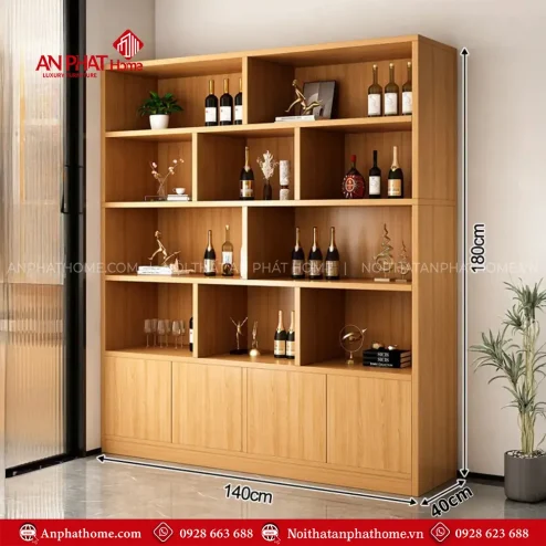 tu ruou phong khach go cong ngiep t 535100002