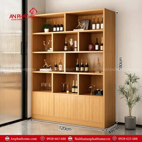 tu ruou phong khach go cong ngiep t 535100003
