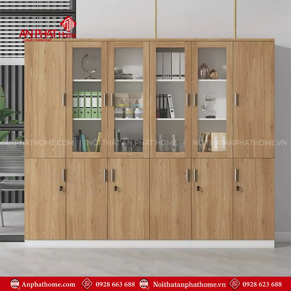 Tủ Tài Liệu Hồ Sơ Gỗ Công Nghiệp T-5438 8 Tủ Tài Liệu Hồ Sơ Gỗ Công Nghiệp T-5438