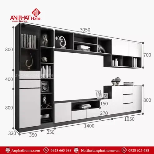 tu tivi phong khach hien dai t 537700001