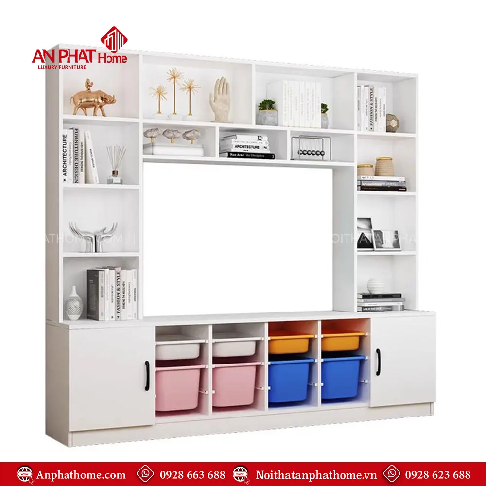 Tủ Tivi Thiết Kế Hiện Đại T-5373 15 tu tivi thiet ke hien dai t 537300002