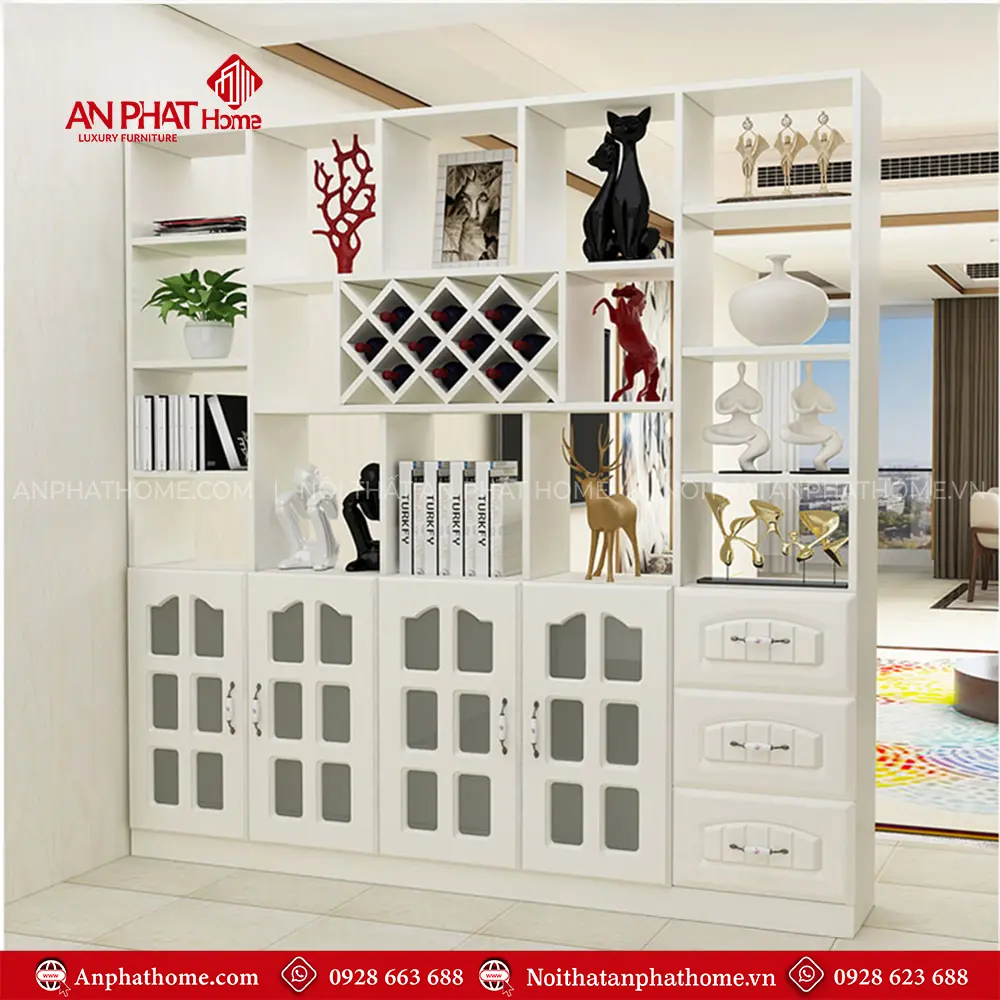 Tủ Trang trí Kết Hợp Tủ Rượu Ngăn Phòng T-5303 8 Tủ Trang trí Kết Hợp Tủ Rượu Ngăn Phòng T-5303