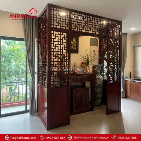 vach ngan ban tho chung voi phong khach go mdf vn 443800001